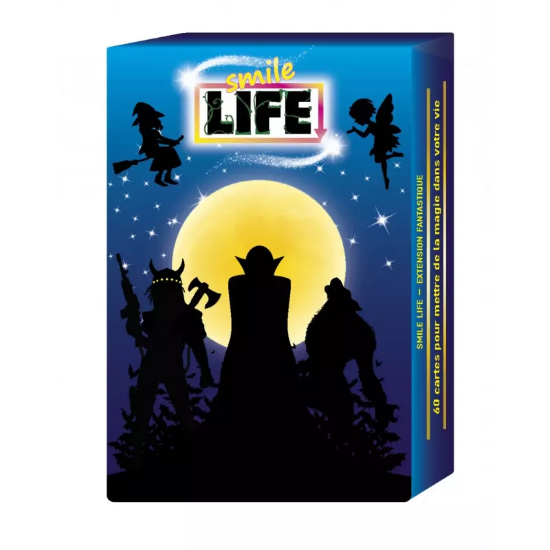 Jeu de cartes - Smile Life - extension FANTASTIQUE - En quête de jeux