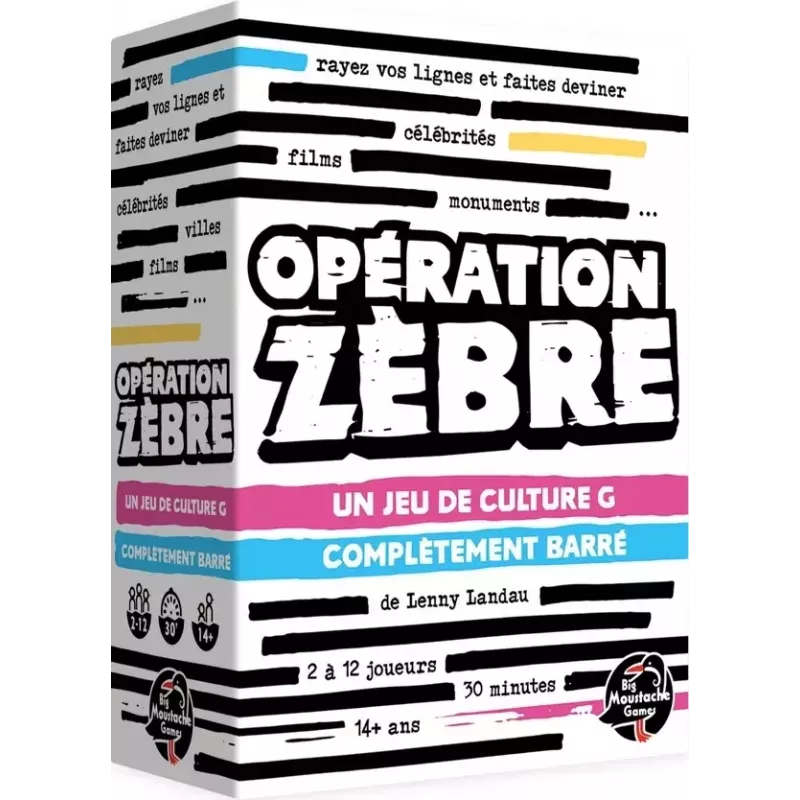 Jeu d'ambiance - Operation Zèbre - En quête de jeux