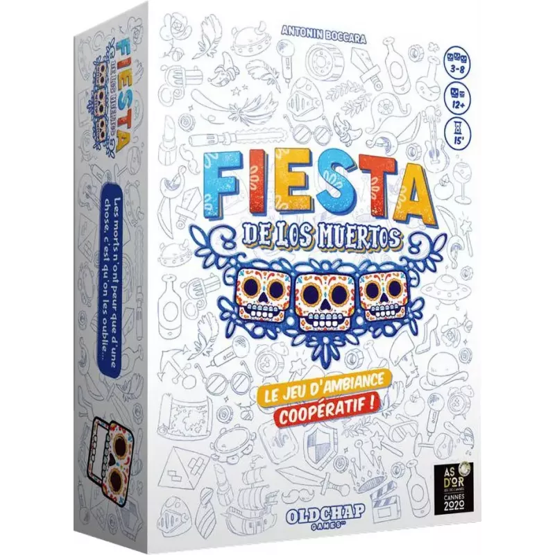 Jeu d'ambiance - Fiesta de los Muertos - Nouvelle édition - En quête de jeux