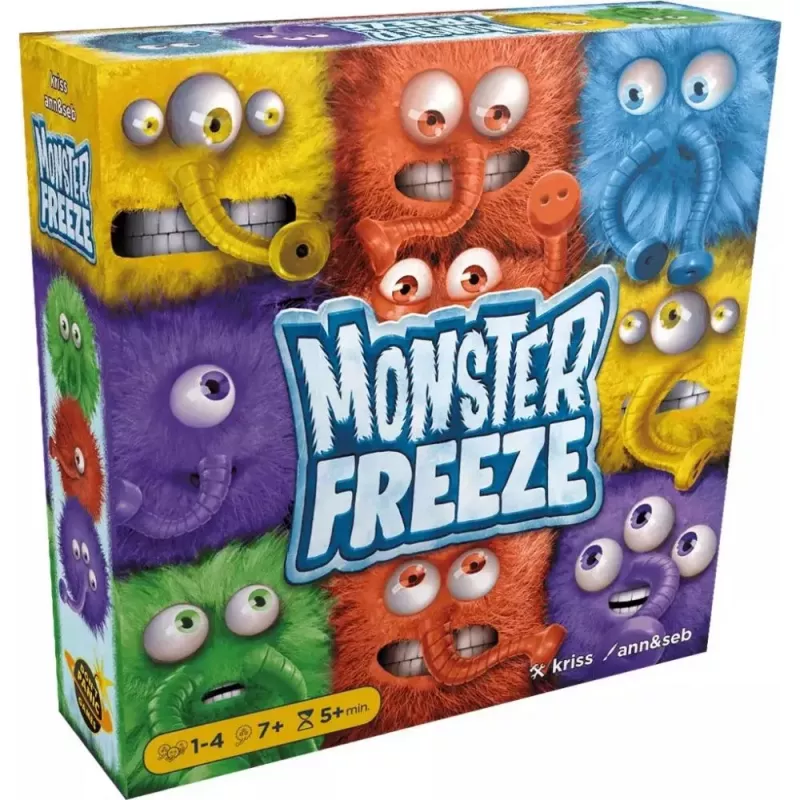Jeu d'observation - Monster Freeze - En quête de jeux