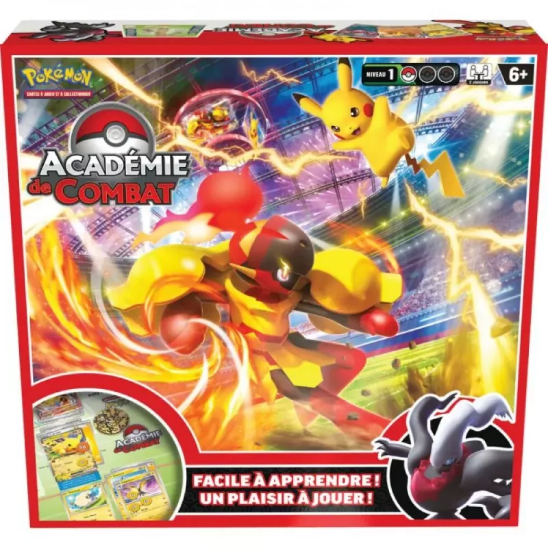 Pokémon : Coffret Académie de Combat V3 - En quête de jeux