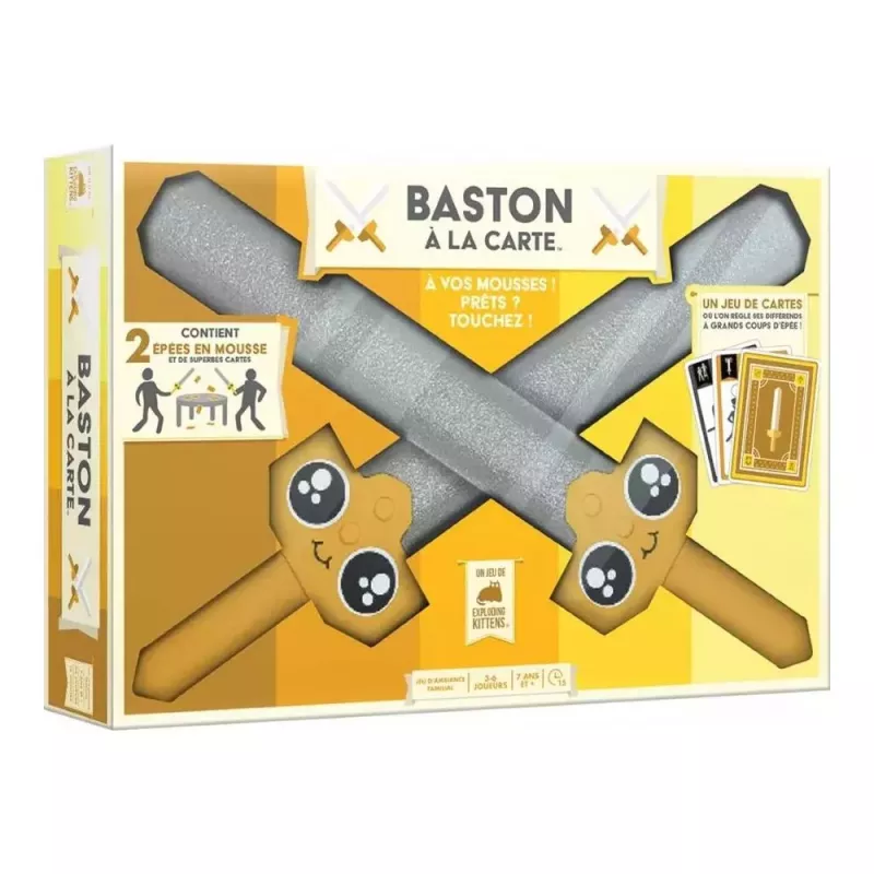 Jeu d'ambiance - Baston à la carte - En quête de jeux Jeu d'ambiance - Baston à la carte - En quête de jeux