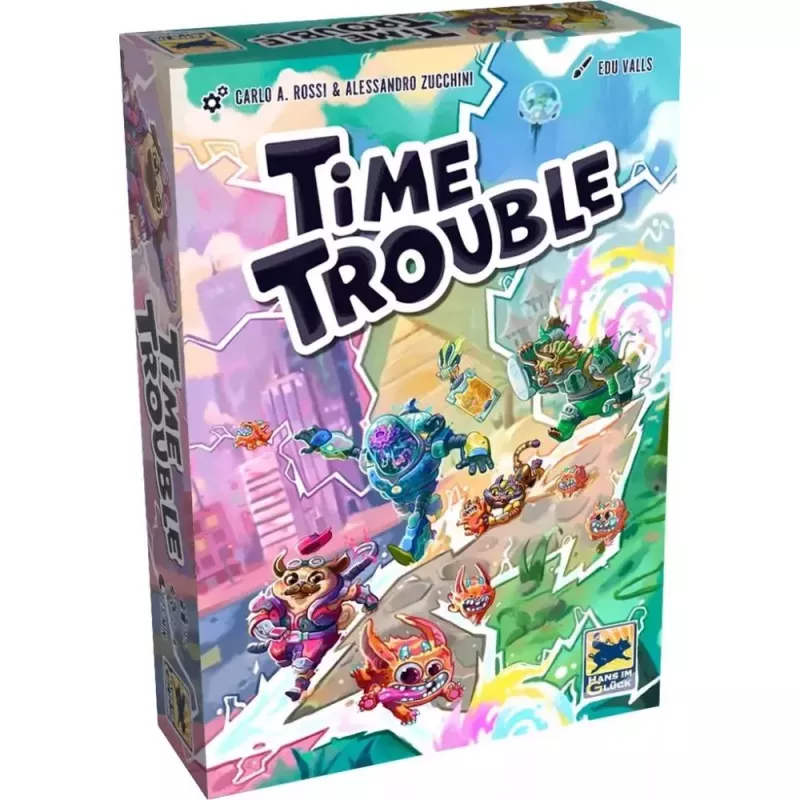 Jeu coopératif - Time Trouble - En quête de jeux Jeu coopératif - Time Trouble - En quête de jeux