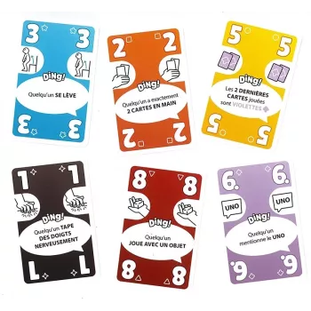 Jeu de défausse - Ding! - En quête de jeux