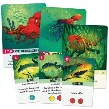 Jeu 2 joueurs - Kelp - Requin vs Pieuvre - En quête de jeux
