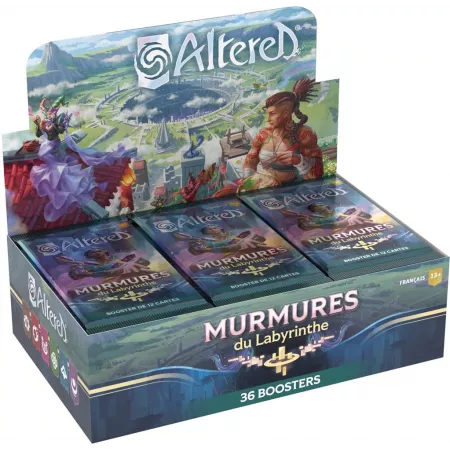 JCC Altered - Display de 36 boosters  Altered - Murmures du Labyrinthe - En Quête de Jeux