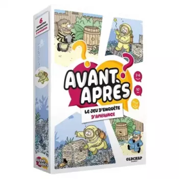 Jeu d'enquête - Avant Après - En quête de jeux