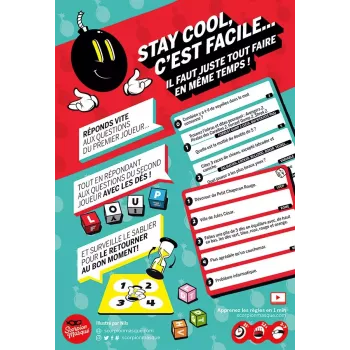 Jeu d'ambiance - Stay Cool - En quête de jeux