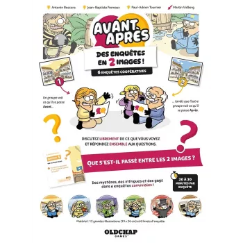 Jeu d'enquête - Avant Après - En quête de jeux