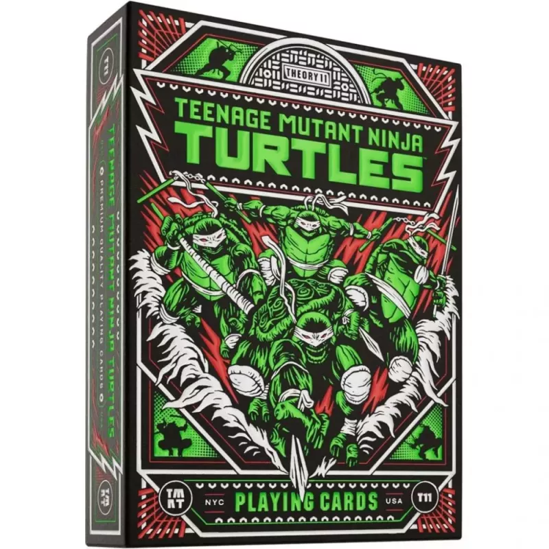 Jeu de cartes - Theory 11 - Tortues Ninja - En quête de jeux