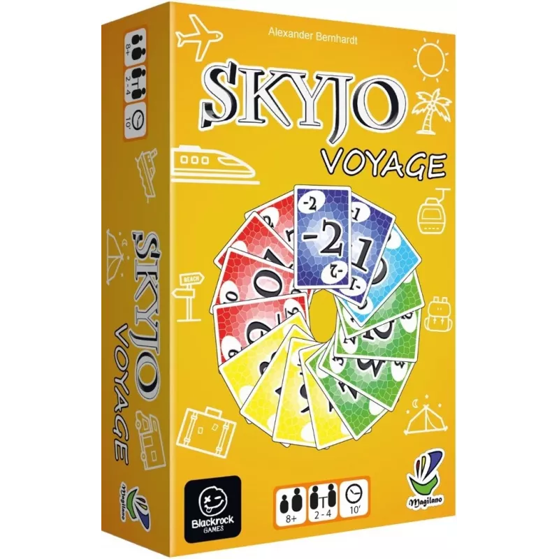 Jeu de cartes Skyjo version Voyage