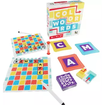 Jeu de mots Color Words - En Quête de Jeux