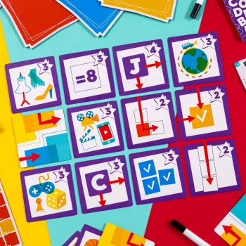 Jeu de mots Color Words - En Quête de Jeux