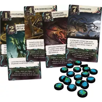 Jeu de cartes - Horreur à Arkham : Lovecraft Letter - En quête de jeux