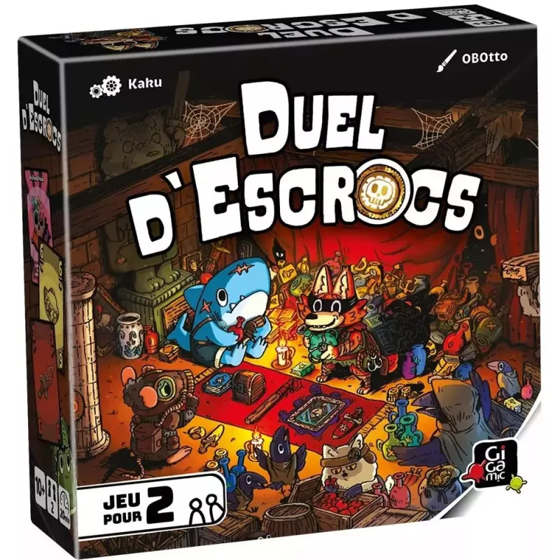 Jeu 2 joueurs - Duel d'Escrocs - En quête de jeux