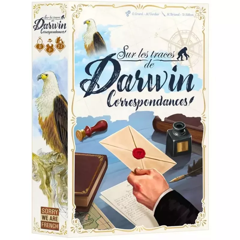 Jeu de stratégie - Sur les traces de Darwin - Extension Correspondances - En quête de jeux