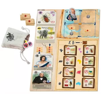 Jeu de stratégie - Sur les traces de Darwin - Extension Correspondances - En quête de jeux