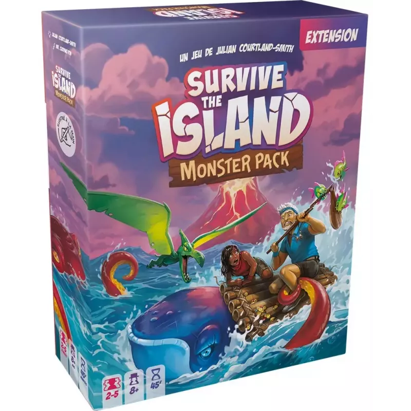 Jeu de stratégie - Survive The Island - Extension Monster Pack - En quête de jeux