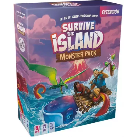 Jeu de stratégie - Survive The Island - Extension Monster Pack - En quête de jeux