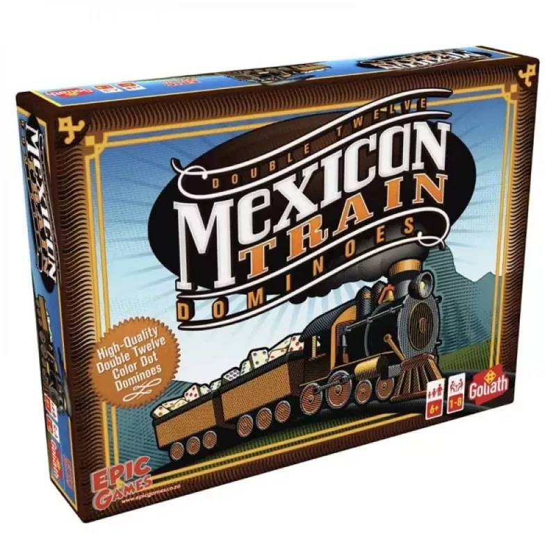 Jeu classique - Mexican Train Dominoes - En quête de jeux Jeu classique - Mexican Train Dominoes - En quête de jeux