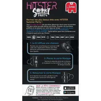 Jeu d'ambiance - Hitster Summer Party - En quête de jeux