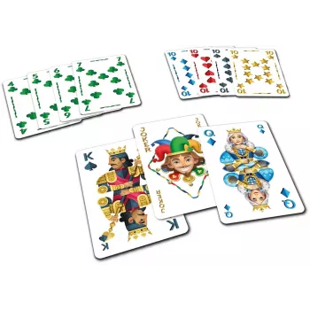 Jeu de cartes inspiré du Rami traditionnel - Les Cinq Rois - En Quête de Jeux