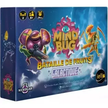 Jeu d'affrontement - Mindbug : Bataille de Fruits Galactique - En quête de jeux