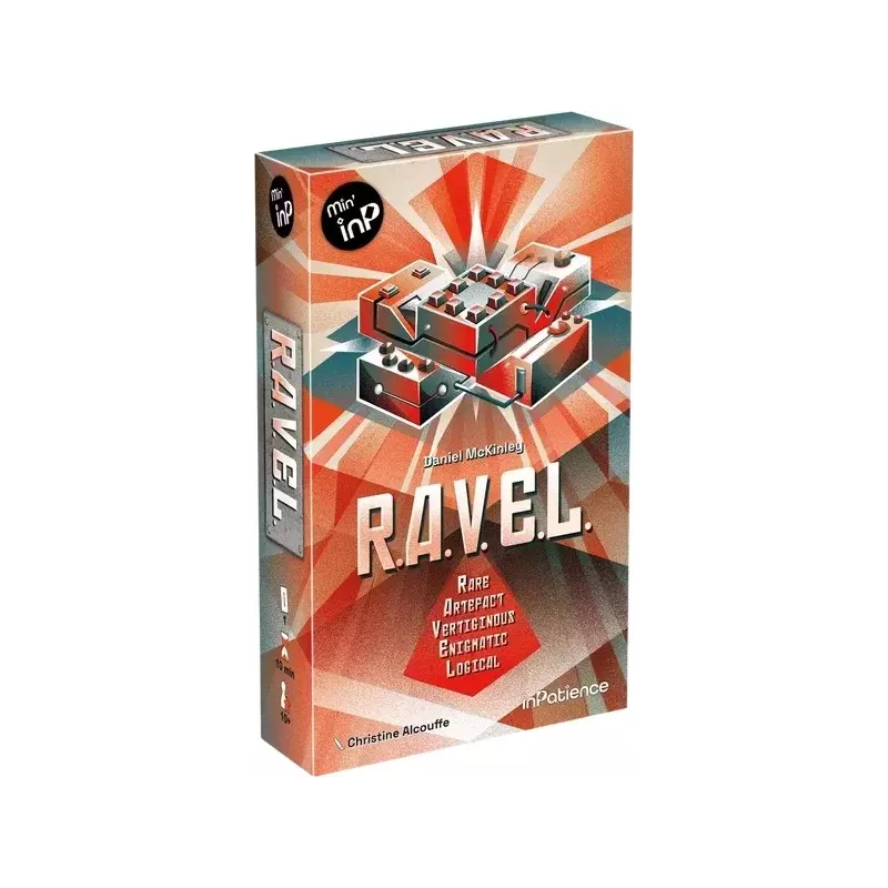 jeu de logique et de casse-tête Min'inp : R.A.V.E.L