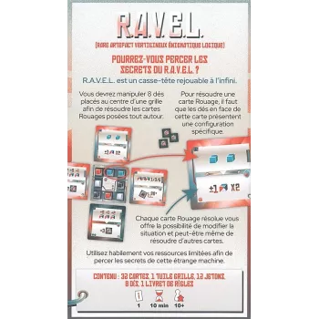 jeu de logique et de casse-tête Min'inp : R.A.V.E.L