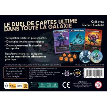 Jeu d'affrontement - Mindbug : Bataille de Fruits Galactique - En quête de jeux