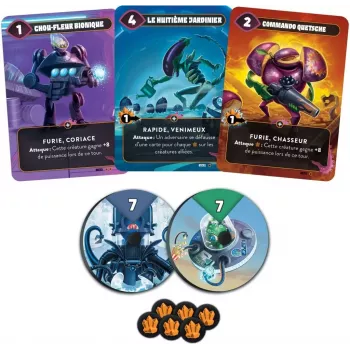 Jeu d'affrontement - Mindbug : Bataille de Fruits Galactique - En quête de jeux