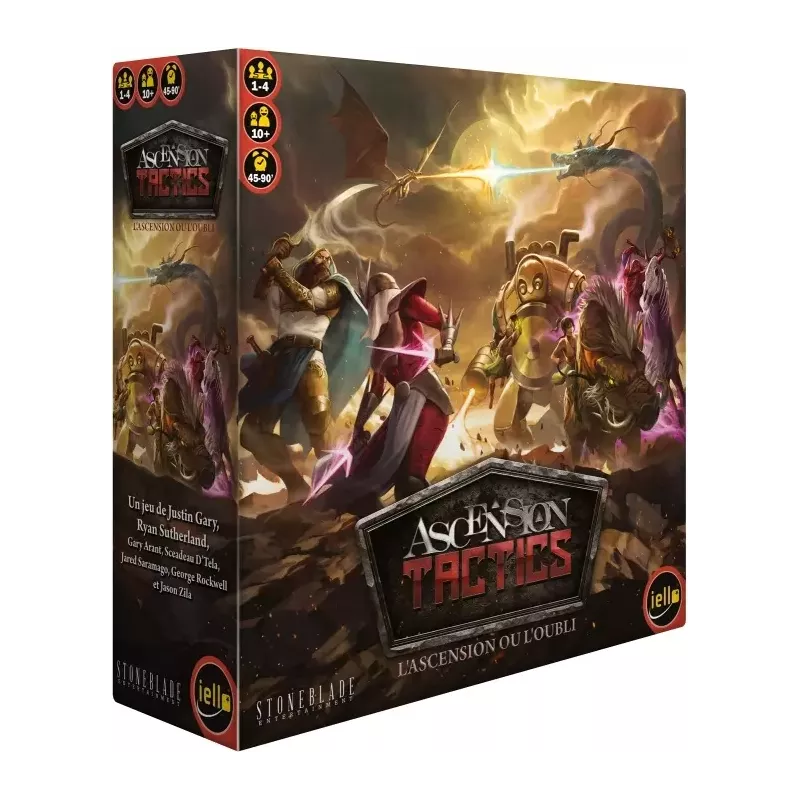 Jeu stratégique - Ascension Tactics - En quête de jeux
