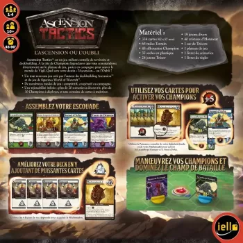 Jeu stratégique - Ascension Tactics - En quête de jeux