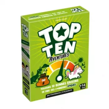 Jeu d'ambiance - Top ten Aventures -En quête de Jeux...