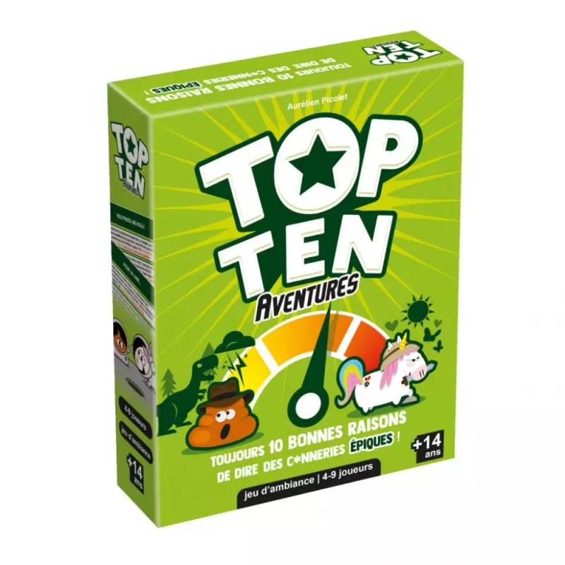 Jeu d'ambiance - Top ten Aventures -En quête de Jeux... Jeu d'ambiance - Top ten Aventures -En quête de Jeux...