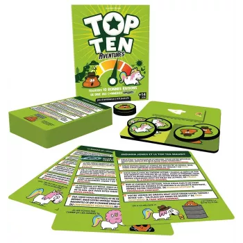 Jeu d'ambiance - Top ten Aventures -En quête de Jeux...