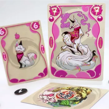 Jeu de plis - 7 Yokai - En quête de jeux