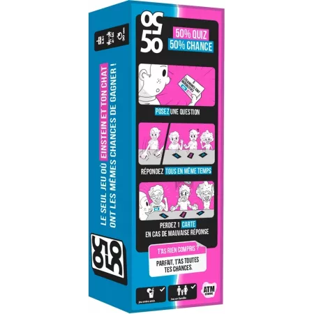 Jeu d'ambiance - 50/50 - En quête de jeux