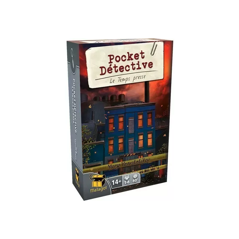 Jeu d'enquête - Pocket détective : Le temps presse - En Quête de Jeux