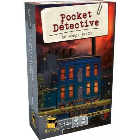 Jeu d'enquête - Pocket détective : Le temps presse - En Quête de Jeux