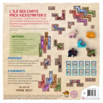 L'île des Chats - Pack Kickstarter 2 - En Quête de Jeux