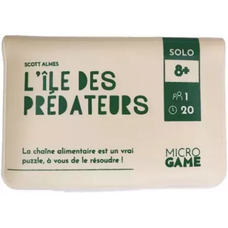 Jeu solo - L'Ile des Prédateurs - En quête de jeux