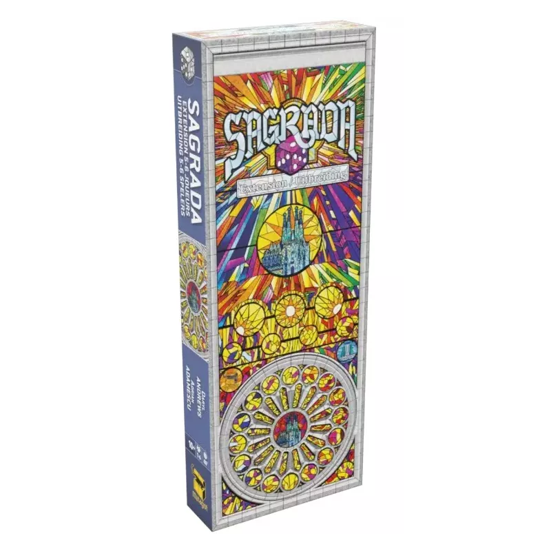 Jeu de stratégie - Sagrada Extension 5 & 6 Joueurs - En quête de jeux Jeu de stratégie - Sagrada Extension 5 & 6 Joueurs - En quête de jeux