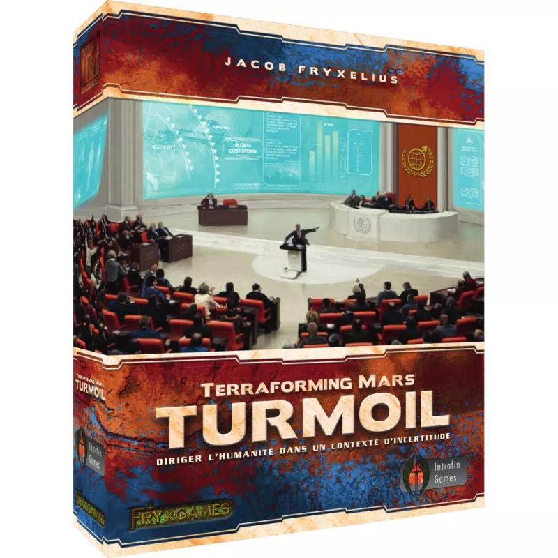 Extension Turmoil du jeu Terraforming Mars - En Quête de Jeux
