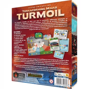 Extension Turmoil du jeu Terraforming Mars - En Quête de Jeux