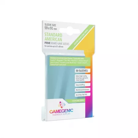 Protèges cartes 59x91mm gamegenic