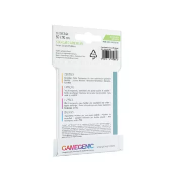 Protèges cartes 59x91mm gamegenic