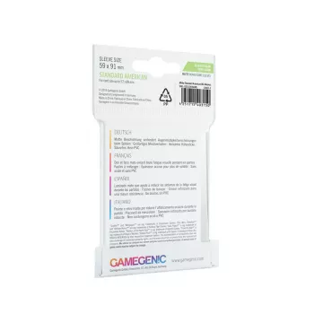 Protèges cartes 59x91mm matte gamegenic