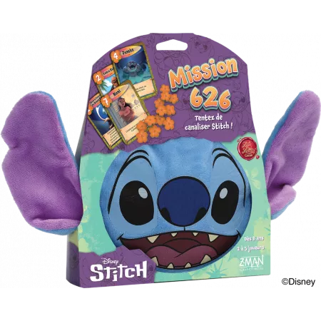 Jeu de cartes et de bluff Mission 626 : Stitch Love Letter - En Quête de Jeux