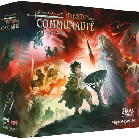 Jeu coopératif Le Seigneur des anneaux : Le destin de la communauté - En Quête de Jeux
